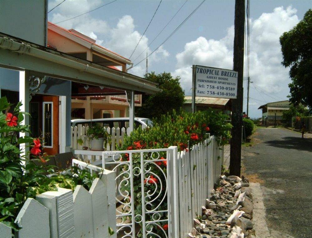 Tropical Breeze Vacation Home And Apartments Gros Islet Dış mekan fotoğraf