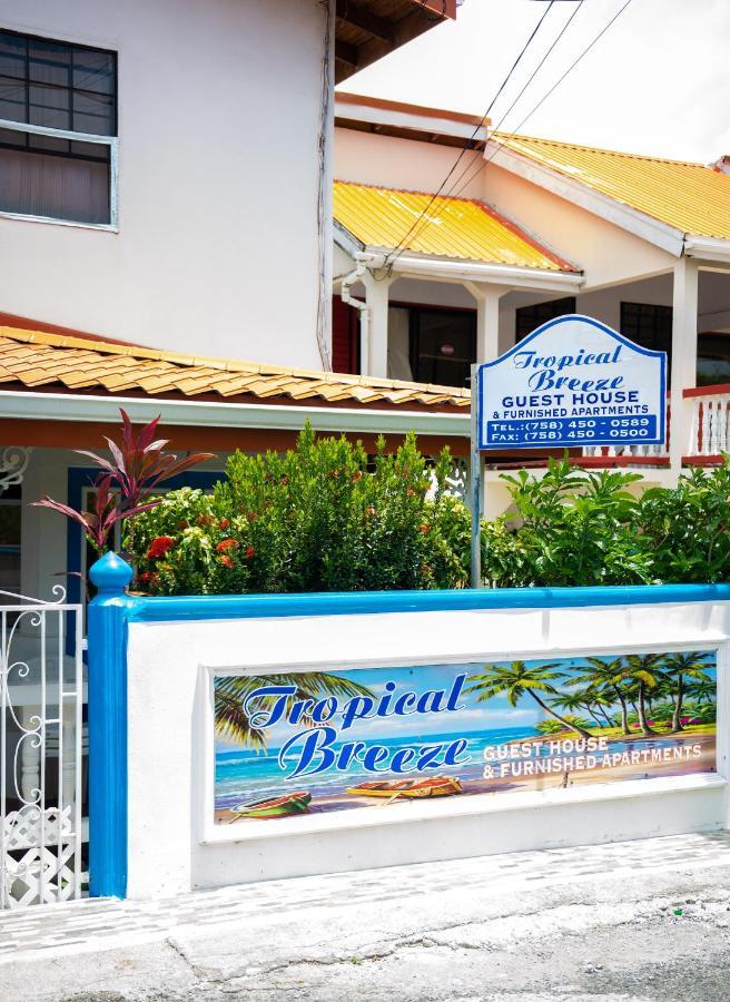 Tropical Breeze Vacation Home And Apartments Gros Islet Dış mekan fotoğraf